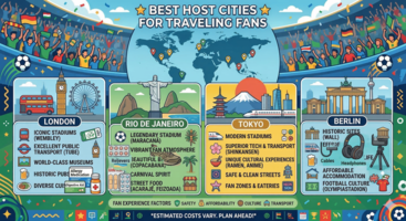 Ranking the top cities based on transit access, nightlife, and safety.